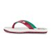 Chinelo Infantil Kenner Fluminense Red Kids - Branco e Vermelho