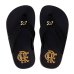 Chinelo Kenner NK6 Pro Gold Flamengo Kids - Preto e Dourado