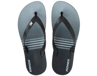 Chinelo Kenner New Summer Degradê Masculino - Preto e Cinza