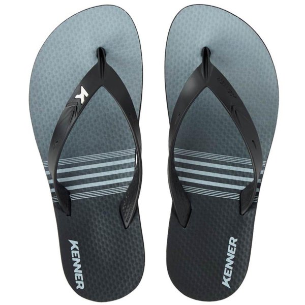 Chinelo Kenner New Summer Degradê Masculino - Preto e Cinza