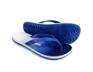 Chinelo Kenner Summer Degradê Masculino - Branco e Azul