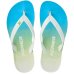 Chinelo Kenner Summer Degradê Masculino - Verde e Branco