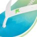 Chinelo Kenner Summer Degradê Masculino - Verde e Branco