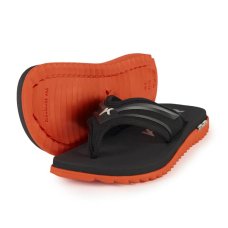 Chinelo Kenner Kivah New Force Masculino - Preto e Laranja Chinelo Kenner Kivah New Force Masculino - Preto e Laranja