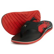 Chinelo Kenner X-Gel Flamengo Masculino - Preto e Vermelho