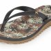 Chinelo Kenner Ibiza Plump Feminino - Preto e Marrom