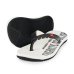Chinelo Infantil Kenner Vasco Da Gama Red Kids - Branco e Preto