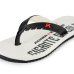 Chinelo Infantil Kenner Vasco Da Gama Red Kids - Branco e Preto