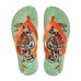 Chinelo Kenner Summer Old School Masculino - Verde e Laranja