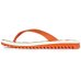 Chinelo Kenner Ibiza Fruit Feminino - Laranja e Branco