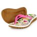 Chinelo Kenner Ibiza Fruit Feminino - Rosa e Marrom
