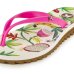 Chinelo Kenner Ibiza Fruit Feminino - Rosa e Marrom