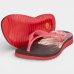 Chinelo Kenner Ibiza Ohalu Feminino - Preto e Vermelho
