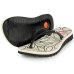 Chinelo Kenner Ibiza Outiline Feminino - Preto e Branco