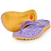 Chinelo Kenner Ibiza Outiline Feminino - Roxo e Amarelo