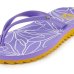 Chinelo Kenner Ibiza Outiline Feminino - Roxo e Amarelo