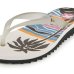 Chinelo Kenner Ibiza Prainha Feminino - Branco e Preto