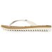 Chinelo Kenner Ibiza Prainha Feminino - Off White e Bege