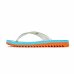 Chinelo Kenner Ibiza Tucano Feminino - Azul e Laranja