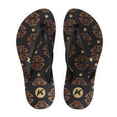 Chinelo Kenner Ibiza Fly Feminino - Preto e Marrom