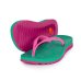Chinelo Kenner Ibiza Fly Feminino - Verde e Rosa