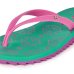 Chinelo Kenner Ibiza Fly Feminino - Verde e Rosa