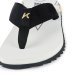 Chinelo Kenner Kivah Line Botafogo Masculino - Branco e Preto