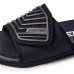 Chinelo Kenner Slide Kanoo Masculino - Preto e Grafite