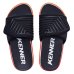 Chinelo Kenner Slide Kanoo Masculino - Preto e Laranja
