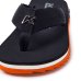 Chinelo Kenner Kivah Line Masculino - Preto e Laranja