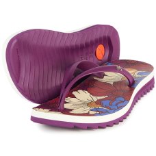 Chinelo Kenner Ibiza Jardim Feminino - Roxo