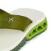 Chinelo Infantil Kenner Rakka Kids - Branco e Verde