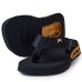 Chinelo Infantil Kenner Rakka Kids - Preto e Dourado