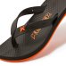 Chinelo Infantil Kenner New Summer Kids - Preto e Laranja