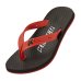 Chinelo Infantil Kenner New Summer Kids - Preto e Vermelho