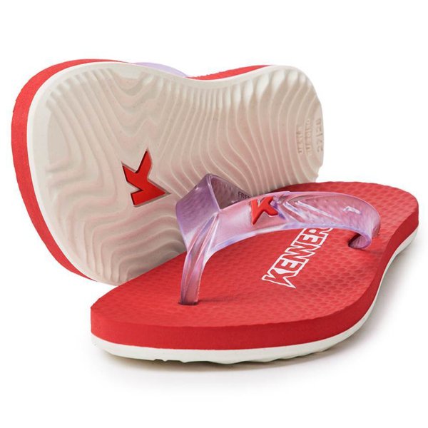 Chinelo Infantil Kenner New Summer Kids - Vermelho