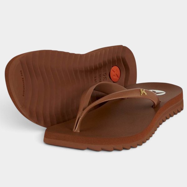 Chinelo Kenner Ibiza Pro Feminino - Marrom