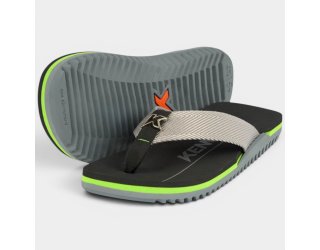 Chinelo Kenner Nk6 Pro Masculino - Cinza e Verde