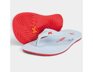 Chinelo Kenner Summer Lisa Rio Masculino - Azul Claro e Vermelho Chinelo Kenner Summer Lisa Rio Masculino - Azul Claro e Vermelho