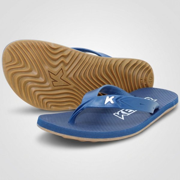 Chinelo Kenner Summer Lisa Masculino - Azul e Marrom