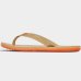Chinelo Kenner Summer Lisa Rio Masculino - Bege e Laranja