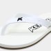 Chinelo Kenner Summer Lisa Masculino - Branco e Marrom