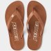 Chinelo Kenner Summer Lisa Masculino - Marrom Claro