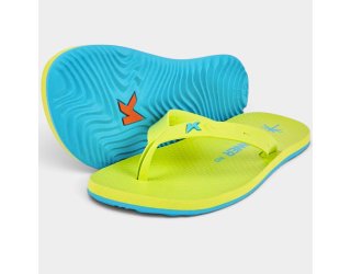 Chinelo Kenner Summer Lisa Rio Masculino - Verde Lima e Azul Chinelo Kenner Summer Lisa Rio Masculino - Verde Lima e Azul