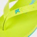 Chinelo Kenner Summer Lisa Rio Masculino - Verde Lima e Azul