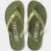 Chinelo Kenner Summer Lisa Masculino - Verde e Marrom