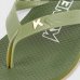 Chinelo Kenner Summer Lisa Masculino - Verde e Marrom