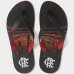 Chinelo Kenner Red Flamengo Rubro Negro Masculino - Preto