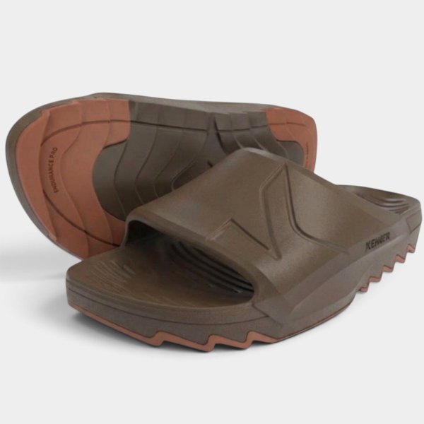 Chinelo Kenner Makho Slide Masculino - Marrom