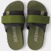 Chinelo Kenner Kivah Slide Masculino - Verde e Preto